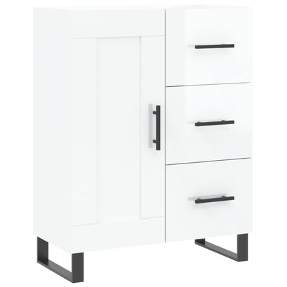 vidaXL Sideboard High Gloss White 69,5x34x90 cm Engineered Wood