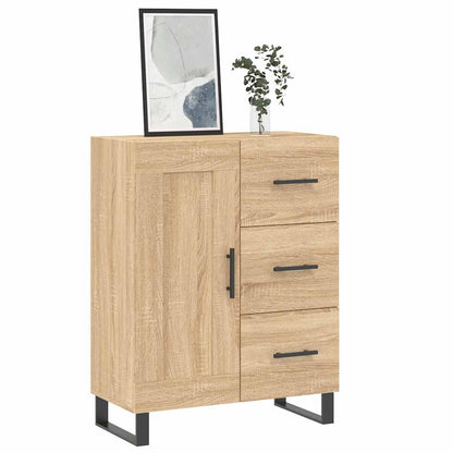 vidaXL Sideboard Sonoma Oak 69,5x34x90 cm Engineered Wood