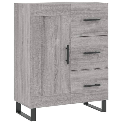 vidaXL Sideboard Grey Sonoma 69,5x34x90 cm Engineered Wood