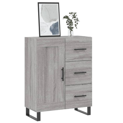 vidaXL Sideboard Grey Sonoma 69,5x34x90 cm Engineered Wood