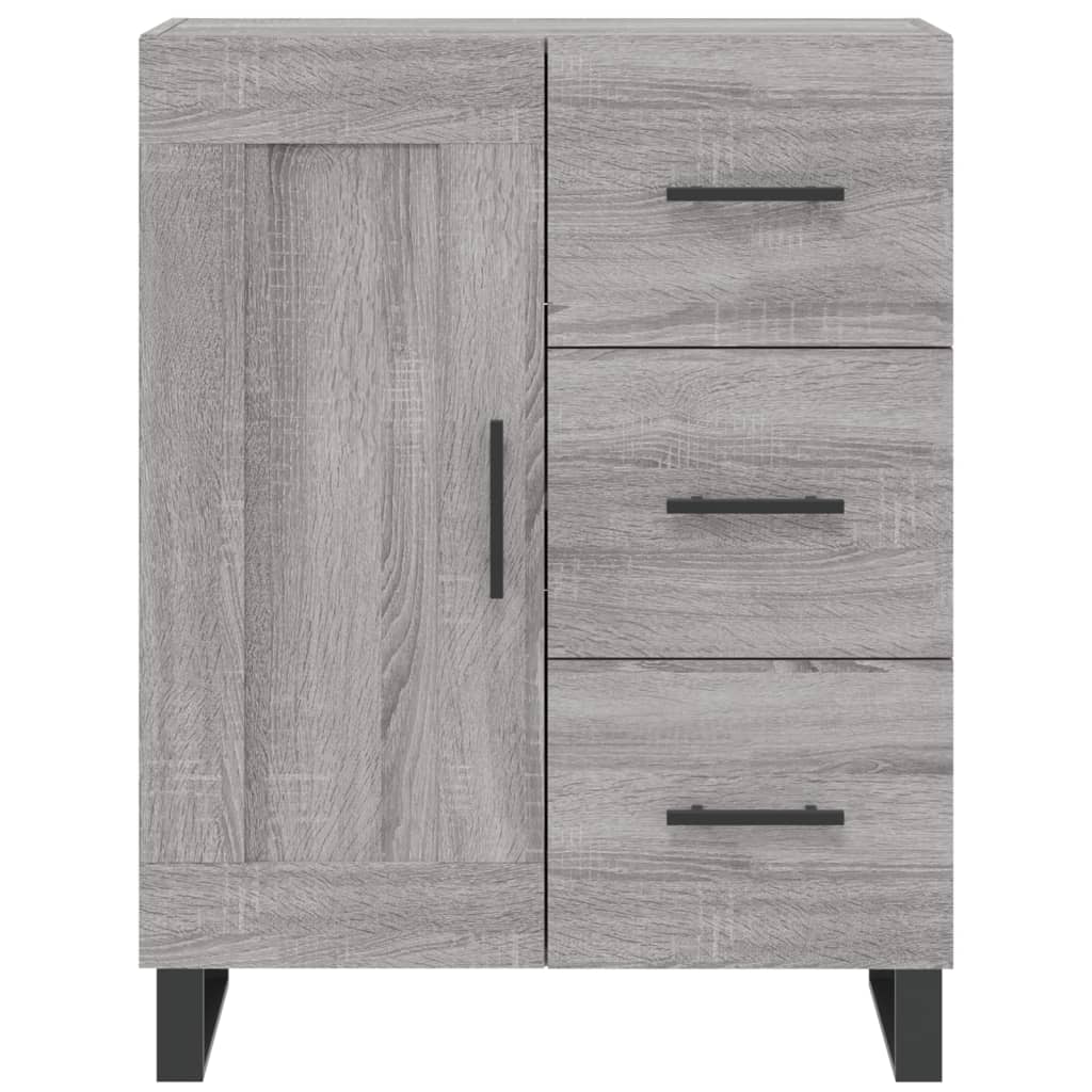 vidaXL Sideboard Grey Sonoma 69,5x34x90 cm Engineered Wood