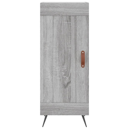 vidaXL Sideboard Grey Sonoma 34.5x34x90 cm Engineered Wood