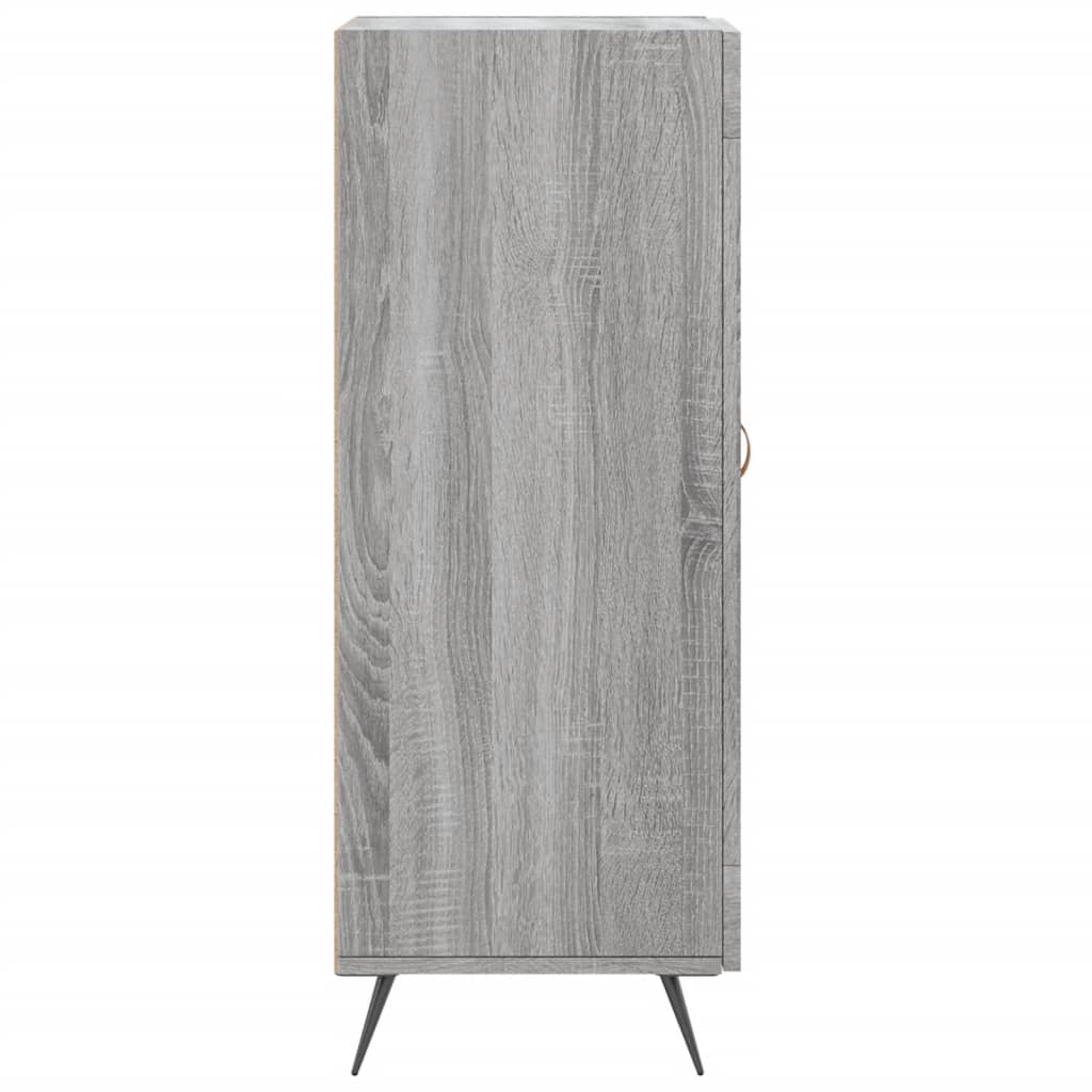 vidaXL Sideboard Grey Sonoma 34.5x34x90 cm Engineered Wood