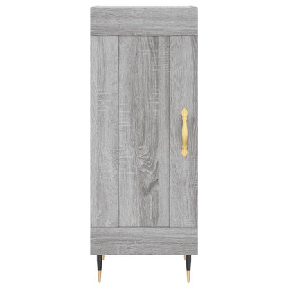 vidaXL Sideboard Grey Sonoma 34.5x34x90 cm Engineered Wood