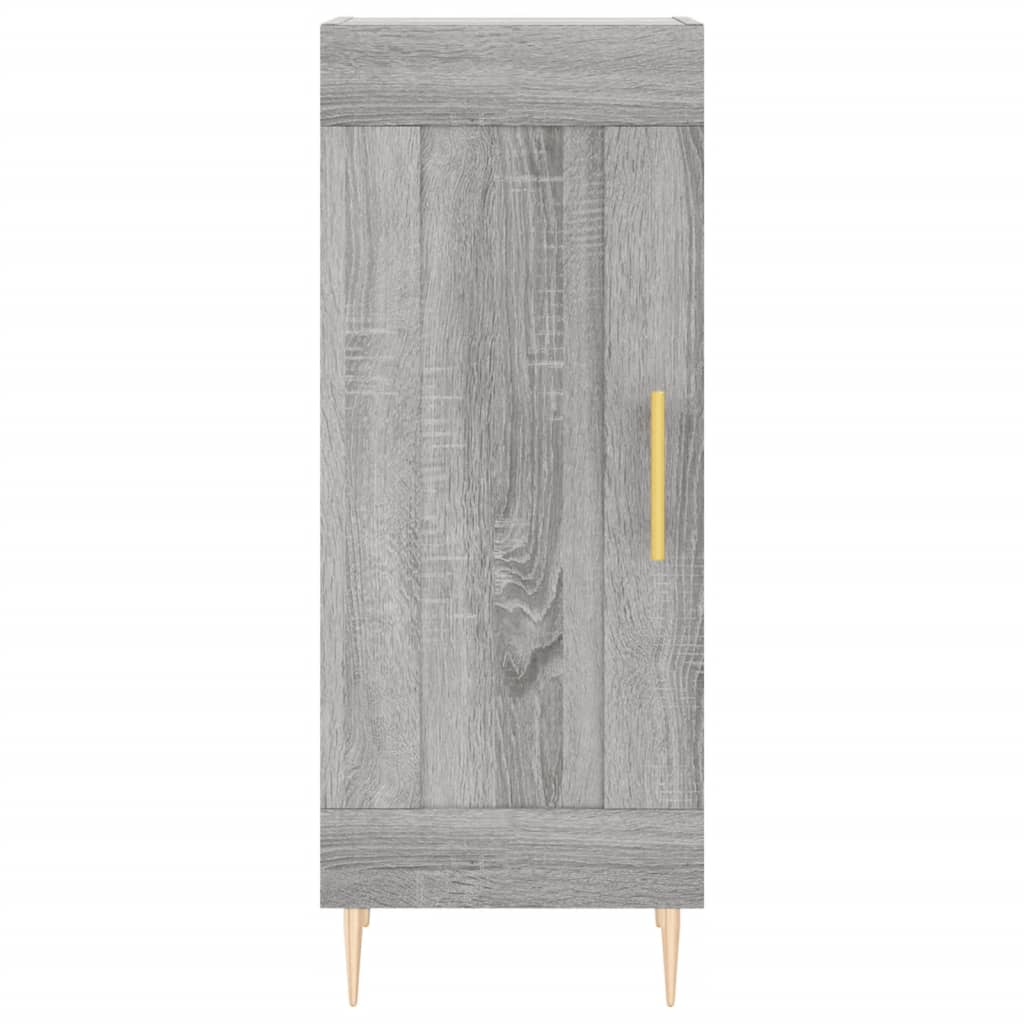 vidaXL Sideboard Grey Sonoma 34.5x34x90 cm Engineered Wood