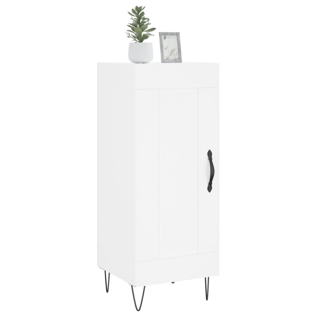 vidaXL Sideboard White 34.5x34x90 cm Engineered Wood
