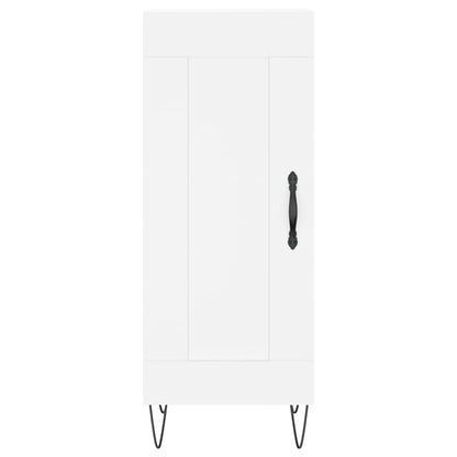 vidaXL Sideboard White 34,5x34x90 cm Engineered Wood