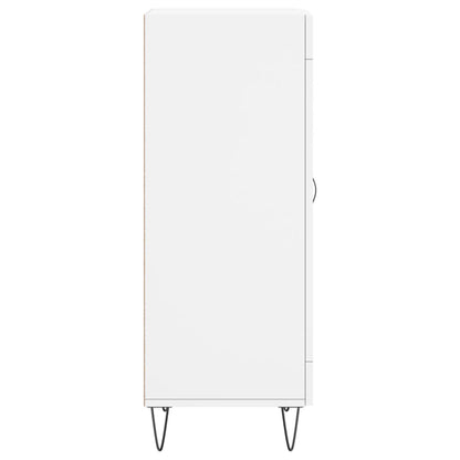 vidaXL Sideboard White 34.5x34x90 cm Engineered Wood