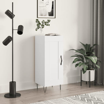 vidaXL Sideboard White 34.5x34x90 cm Engineered Wood