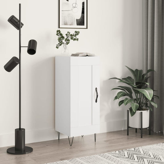 vidaXL Sideboard White 34.5x34x90 cm Engineered Wood