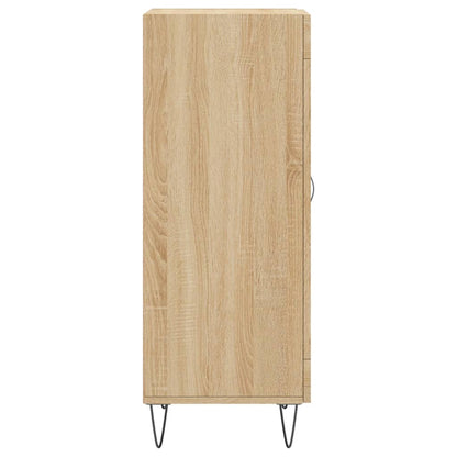 vidaXL Sideboard Sonoma Oak 34,5x34x90 cm Engineered Wood