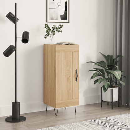 vidaXL Sideboard Sonoma Oak 34,5x34x90 cm Engineered Wood