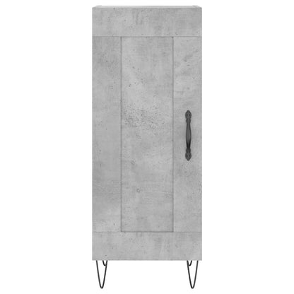 vidaXL Sideboard Concrete Grey 34.5x34x90 cm Engineered Wood