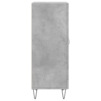 vidaXL Sideboard Concrete Grey 34.5x34x90 cm Engineered Wood