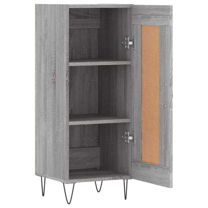 vidaXL Sideboard Grey Sonoma 34.5x34x90 cm Engineered Wood