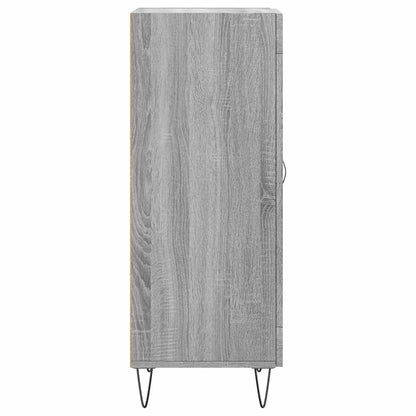 vidaXL Sideboard Grey Sonoma 34.5x34x90 cm Engineered Wood