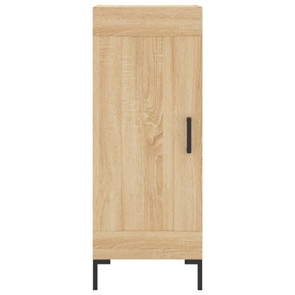 vidaXL Sideboard Sonoma Oak 34.5x34x90 cm Engineered Wood