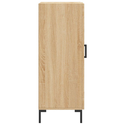 vidaXL Sideboard Sonoma Oak 34.5x34x90 cm Engineered Wood