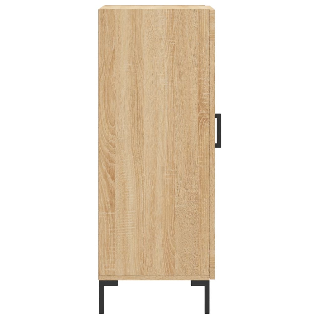 vidaXL Sideboard Sonoma Oak 34,5x34x90 cm Engineered Wood