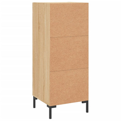 vidaXL Sideboard Sonoma Oak 34.5x34x90 cm Engineered Wood