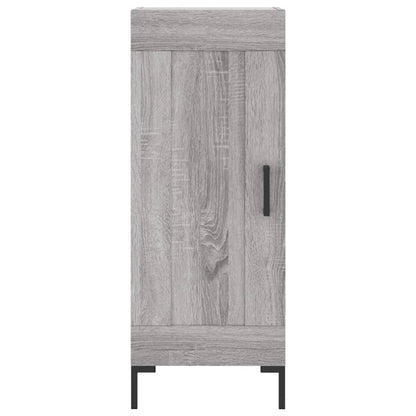 vidaXL Sideboard Grey Sonoma 34.5x34x90 cm Engineered Wood