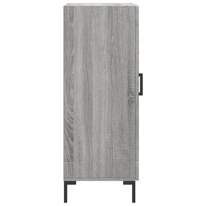 vidaXL Sideboard Grey Sonoma 34.5x34x90 cm Engineered Wood