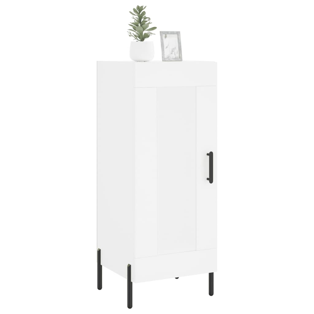 vidaXL Sideboard White 34.5x34x90 cm Engineered Wood