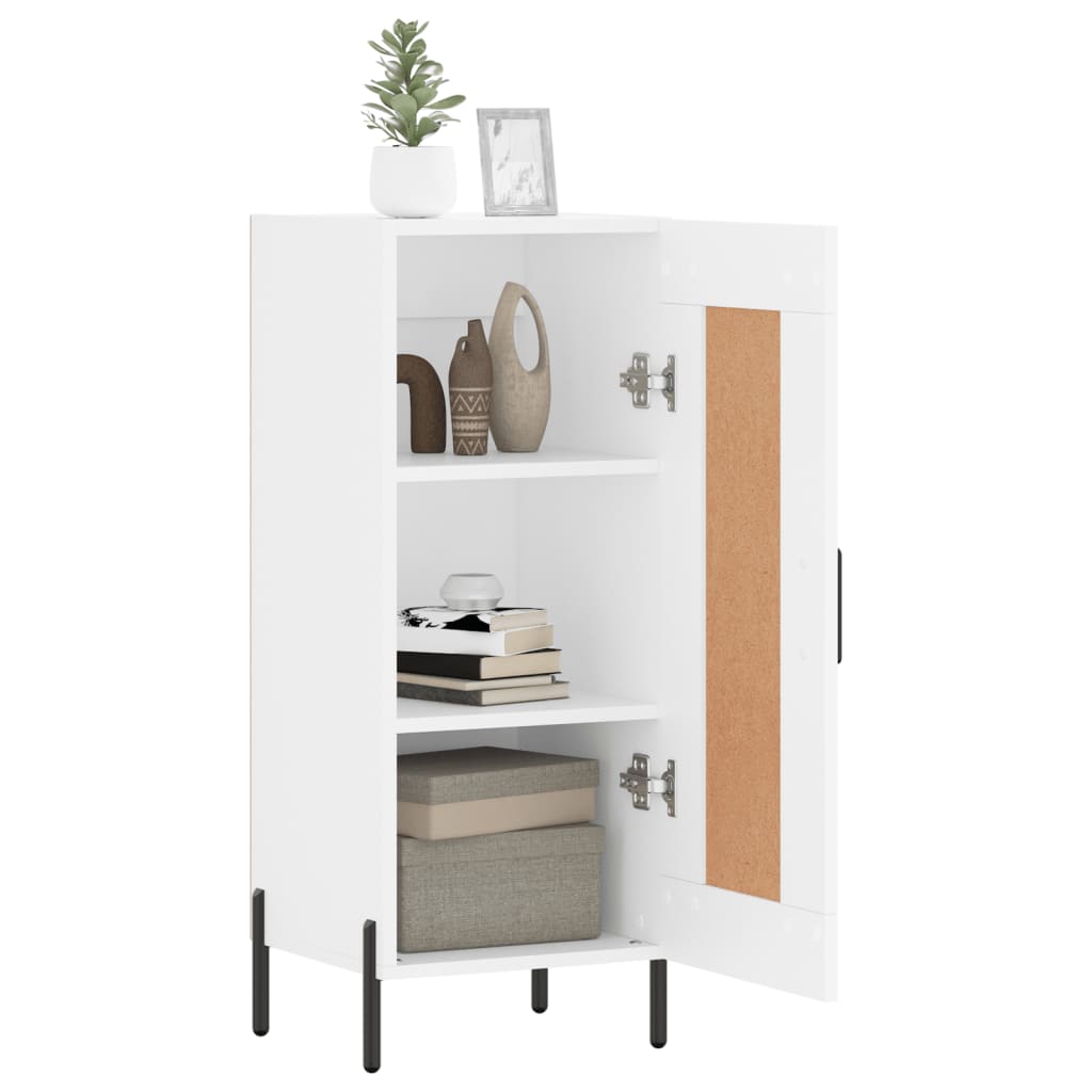 vidaXL Sideboard White 34.5x34x90 cm Engineered Wood