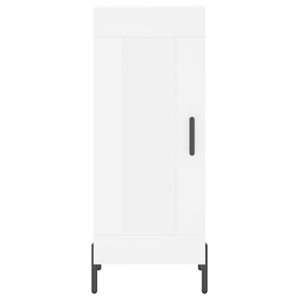 vidaXL Sideboard White 34.5x34x90 cm Engineered Wood
