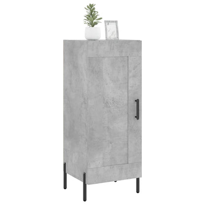 vidaXL Sideboard Concrete Grey 34.5x34x90 cm Engineered Wood