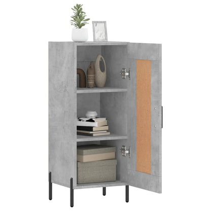 vidaXL Sideboard Concrete Grey 34.5x34x90 cm Engineered Wood