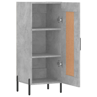 vidaXL Sideboard Concrete Grey 34.5x34x90 cm Engineered Wood