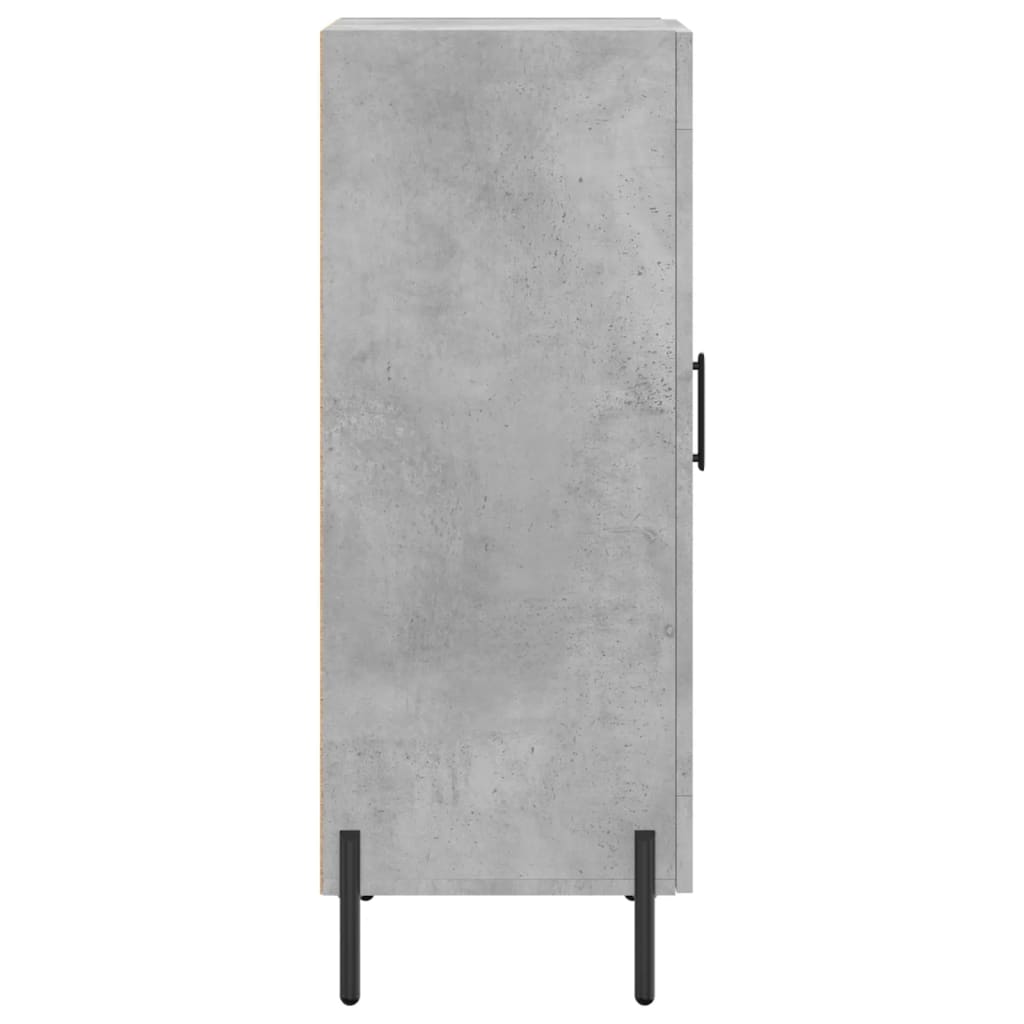 vidaXL Sideboard Concrete Grey 34.5x34x90 cm Engineered Wood