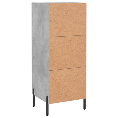 vidaXL Sideboard Concrete Grey 34.5x34x90 cm Engineered Wood