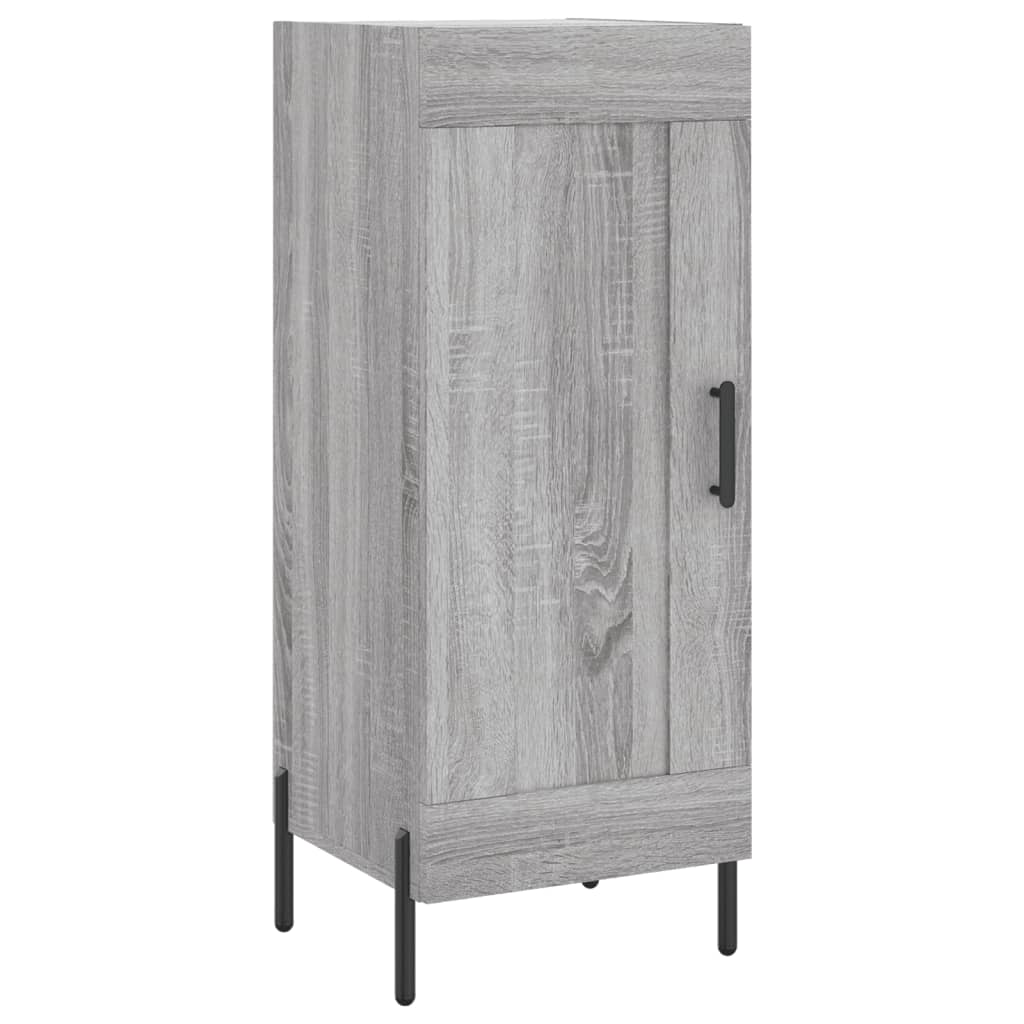 vidaXL Sideboard Grey Sonoma 34.5x34x90 cm Engineered Wood