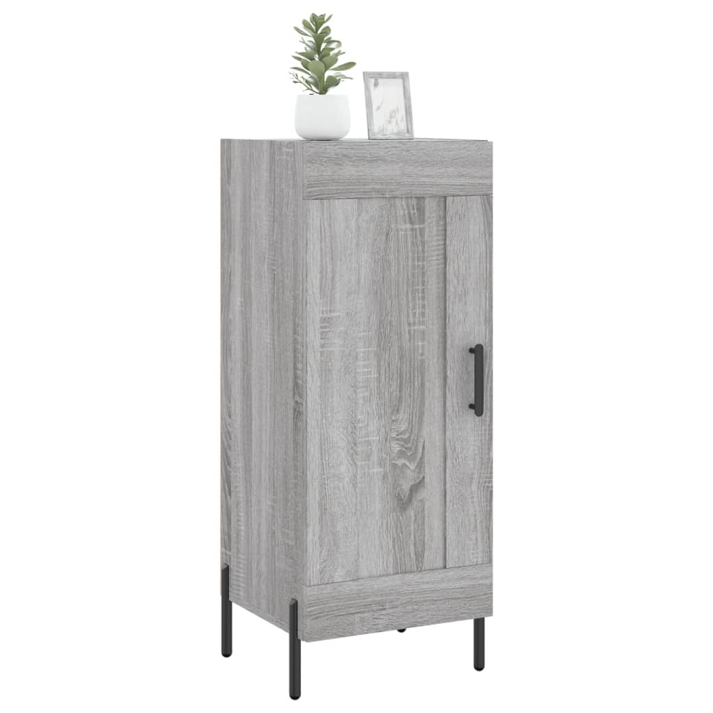 vidaXL Sideboard Grey Sonoma 34.5x34x90 cm Engineered Wood