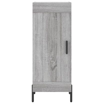vidaXL Sideboard Grey Sonoma 34.5x34x90 cm Engineered Wood