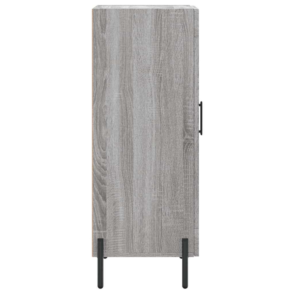 vidaXL Sideboard Grey Sonoma 34.5x34x90 cm Engineered Wood