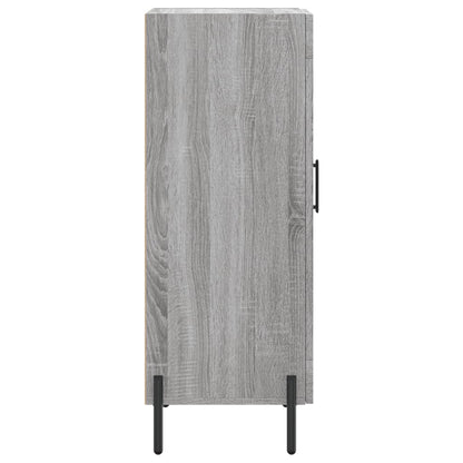 vidaXL Sideboard Grey Sonoma 34.5x34x90 cm Engineered Wood