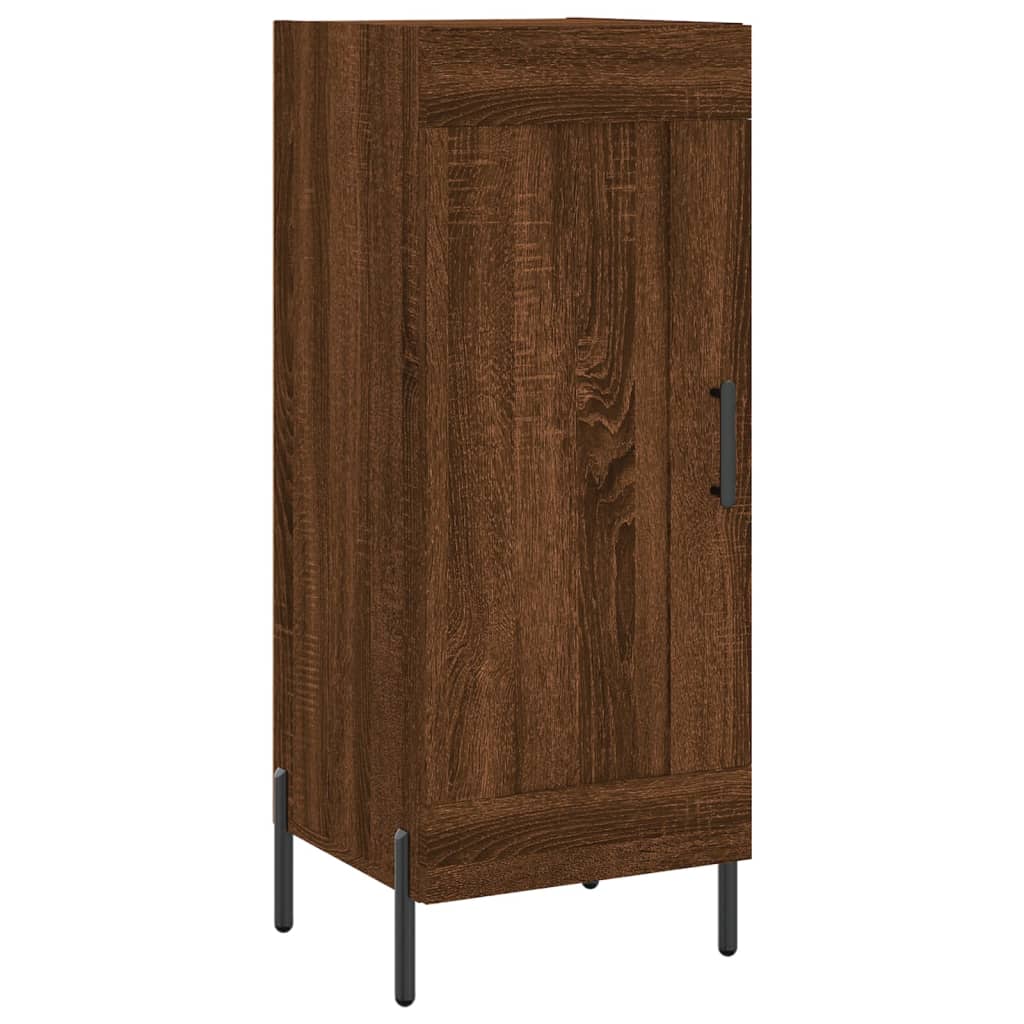 vidaXL Sideboard Brown Oak 34.5x34x90 cm Engineered Wood