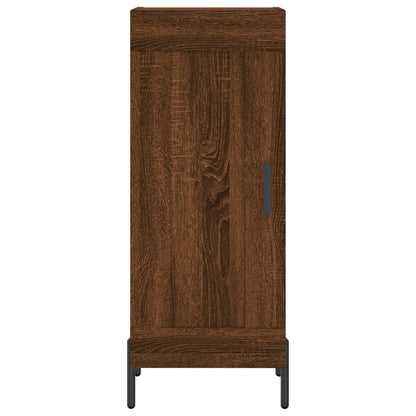 vidaXL Sideboard Brown Oak 34.5x34x90 cm Engineered Wood