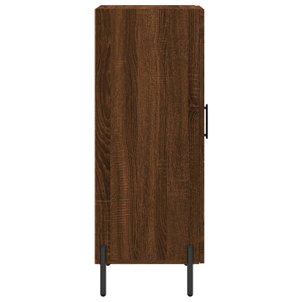 vidaXL Sideboard Brown Oak 34.5x34x90 cm Engineered Wood