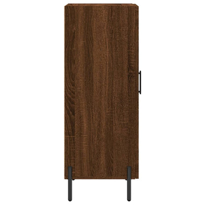 vidaXL Sideboard Brown Oak 34.5x34x90 cm Engineered Wood