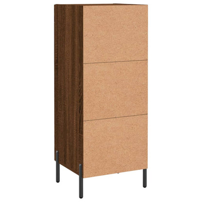 vidaXL Sideboard Brown Oak 34.5x34x90 cm Engineered Wood