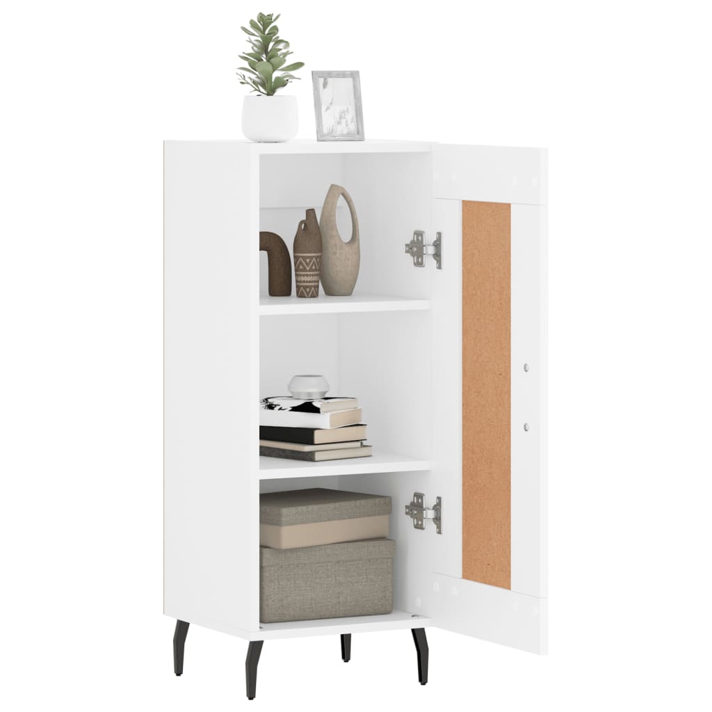 vidaXL Sideboard White 34.5x34x90 cm Engineered Wood