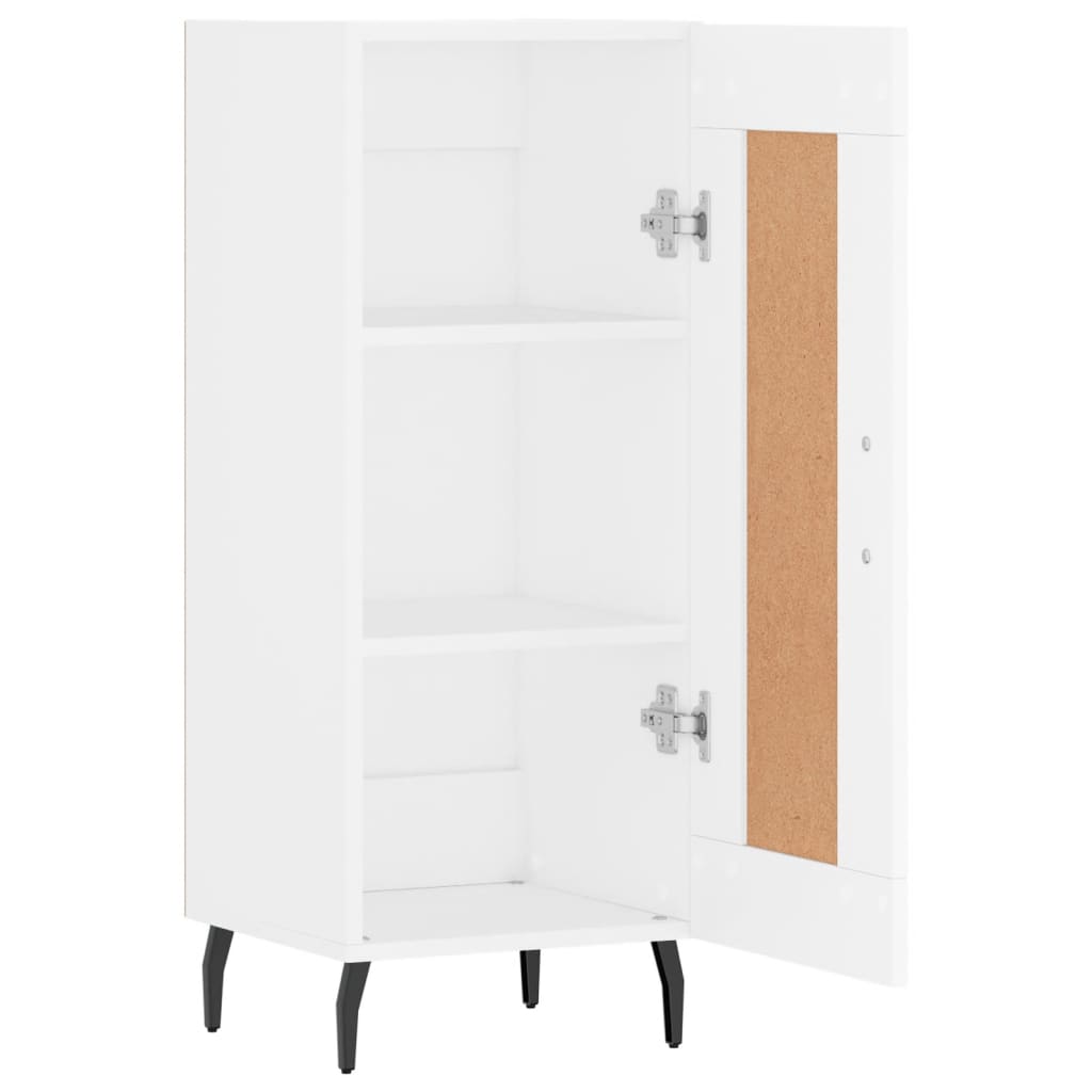 vidaXL Sideboard White 34.5x34x90 cm Engineered Wood