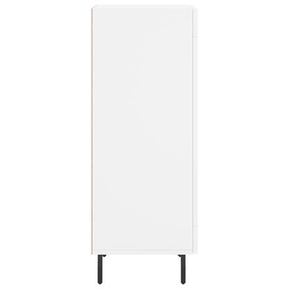 vidaXL Sideboard White 34.5x34x90 cm Engineered Wood