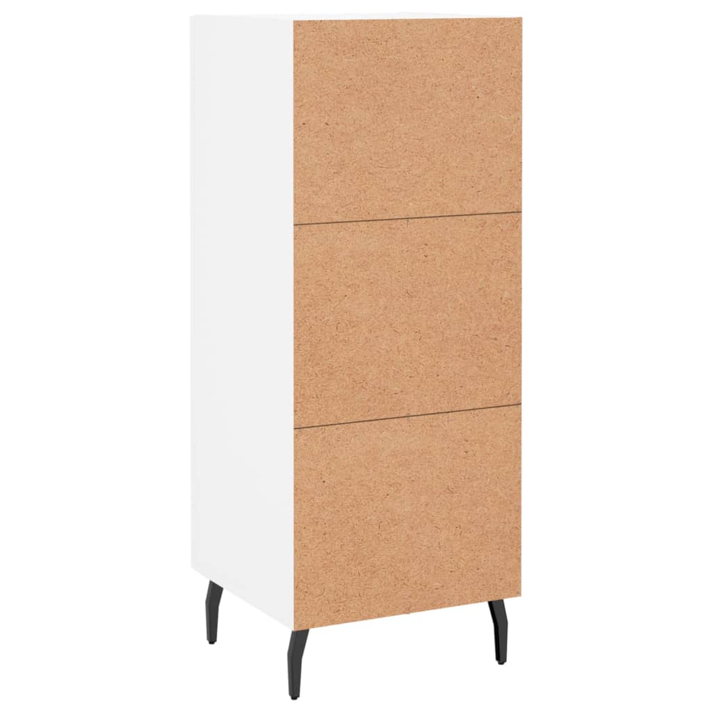 vidaXL Sideboard White 34.5x34x90 cm Engineered Wood