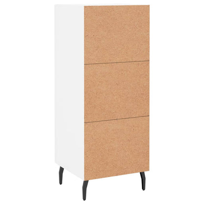 vidaXL Sideboard White 34.5x34x90 cm Engineered Wood