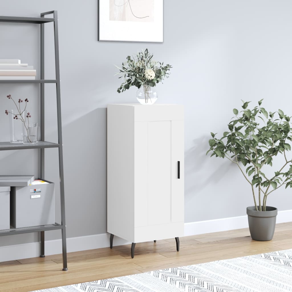 vidaXL Sideboard White 34.5x34x90 cm Engineered Wood